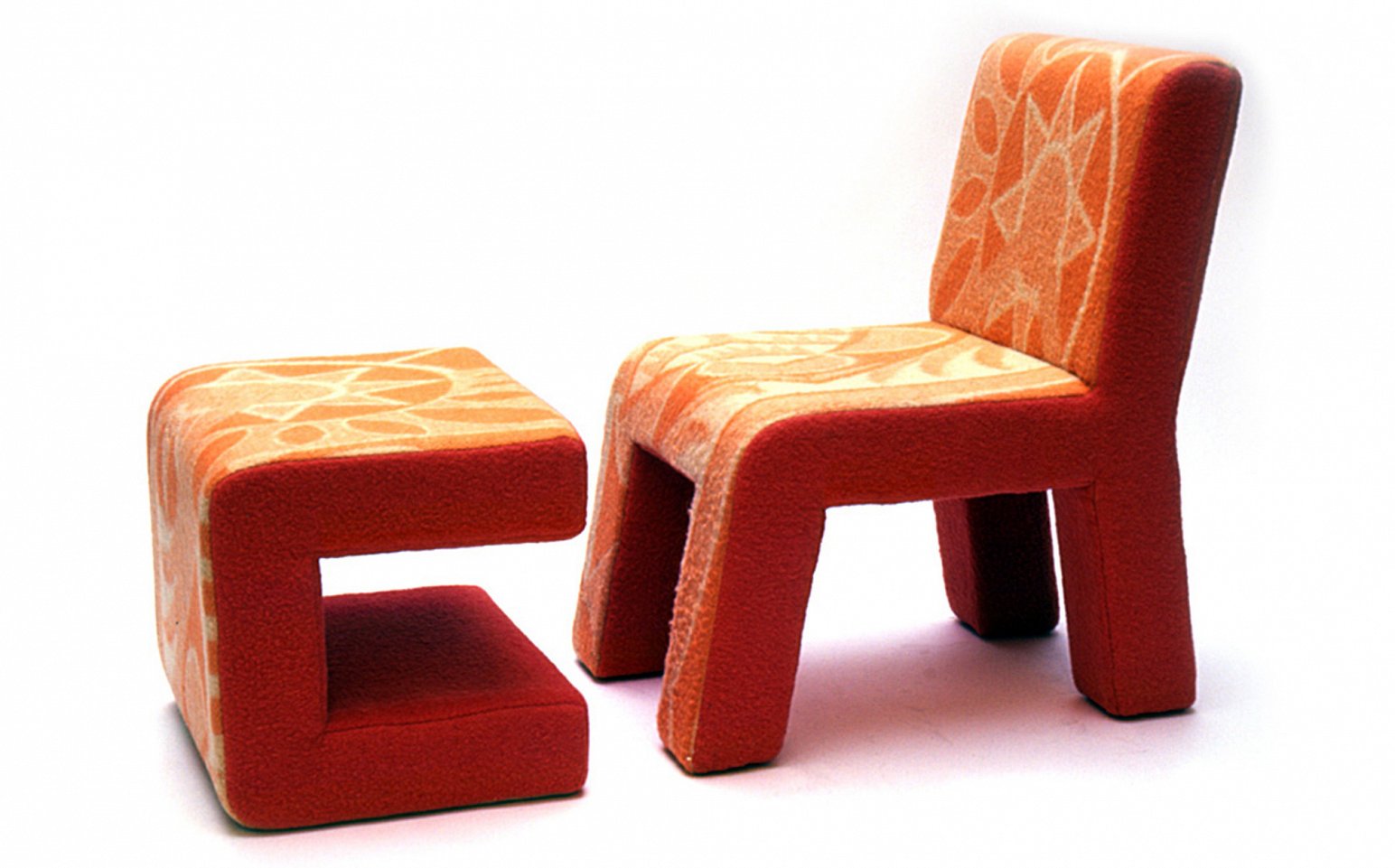 Under Cover Chairs Work Ineke Hans Studio 001 Chair Footstool