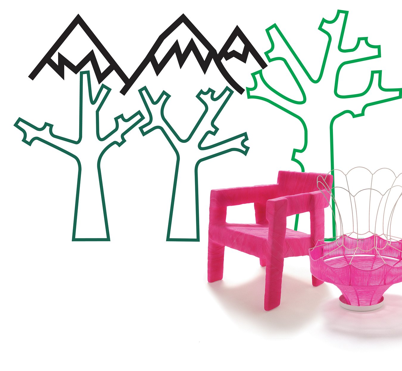 Vinyl decorations Work Ineke Hans Studio