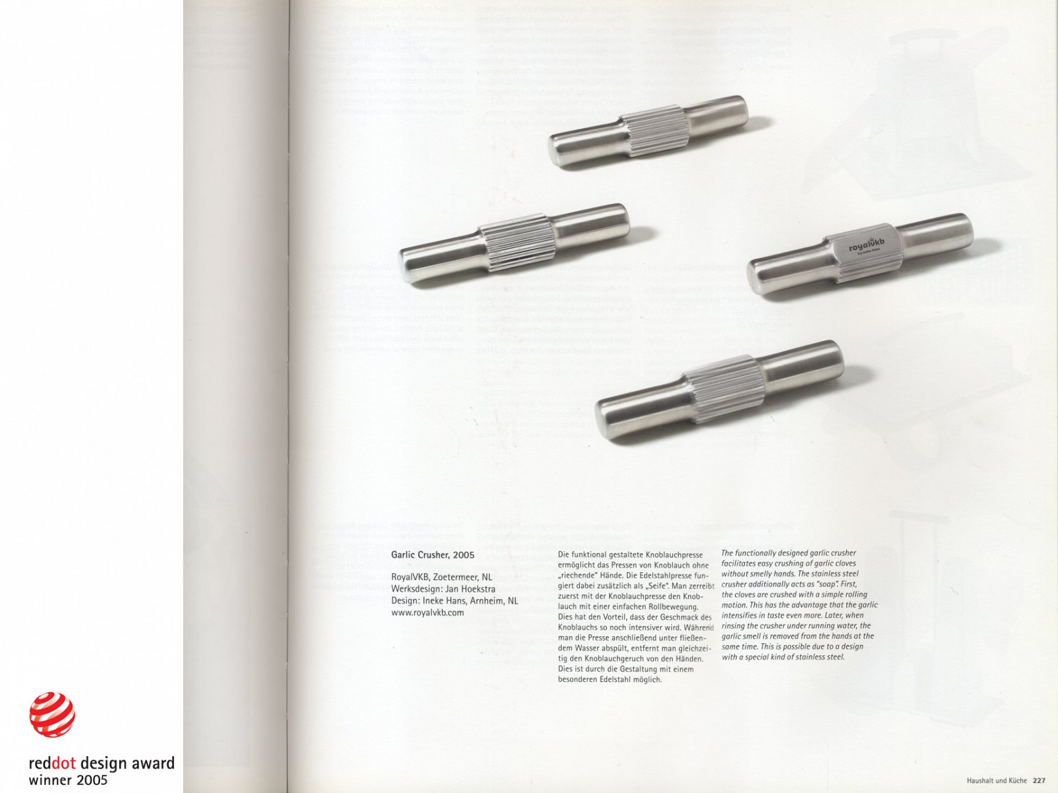 Garlic Crusher Work Ineke Hans Studio