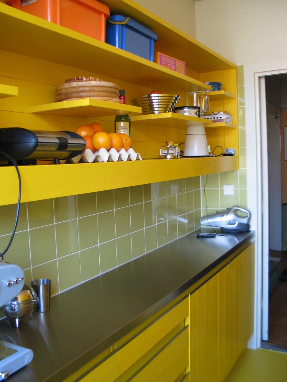 Yellow Kitchen - Work | Ineke Hans Studio