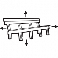 custom made relax benches