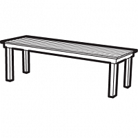 standard long tables