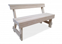 bench with back