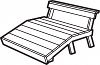 berit double chaise