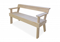 bench with arms