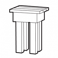 tête à tête stool