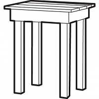 tête à tête table