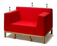 loveseat custom made